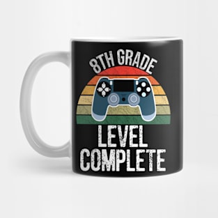 8th Grade Level Complete Gamer Graduation Mug